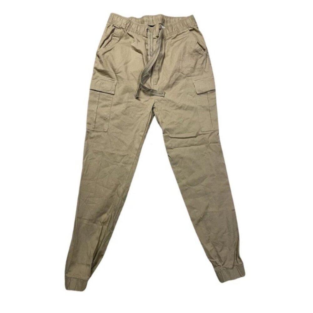 Galaxy by Harvic Khaki Cargo Jogger Pants Size M